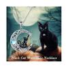 Tree of Life Necklace 1pc Silver Celtic Knot Moonstone Pendant Women Jewelry