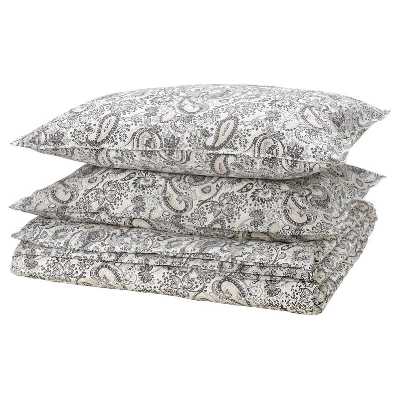 IKEA ROGSTAD Duvet Cover and 2 Pillowcases Set