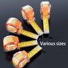 Clear PC Case Tape Measure Double Marking 3Meter 5Meter 10Meter Steel Rulers For Construction Crafting Carpentry Sewing