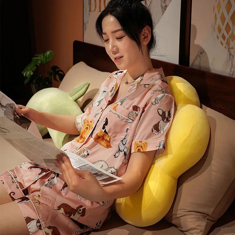 Cute Flower Pillow Girl Sleeping Leg Pillow Bedside Cushion Bedroom Bed Pillow Long Pillow Side Sleeping