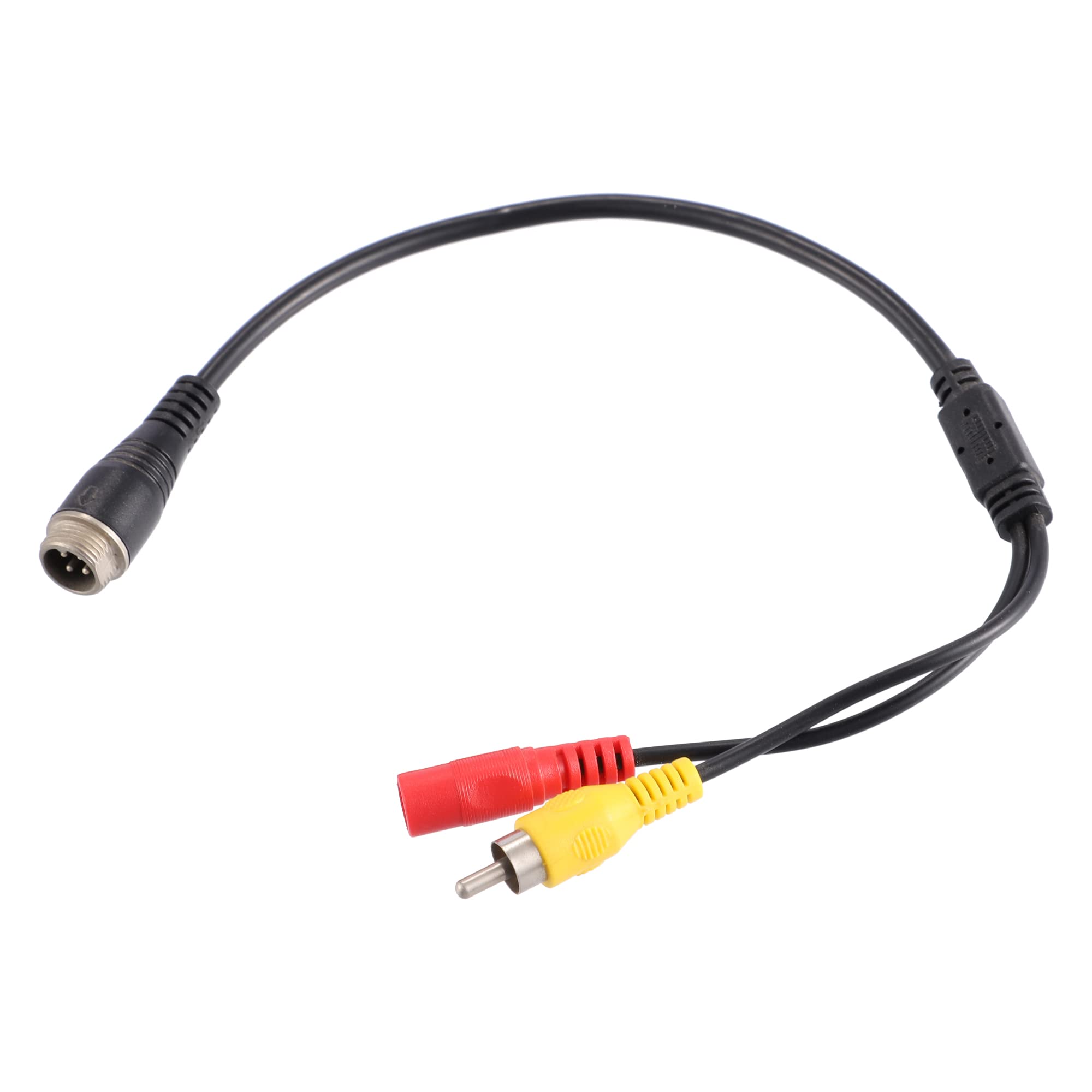 uxcell Car Camera Adapter 4 Pin to RCA Adapter M12