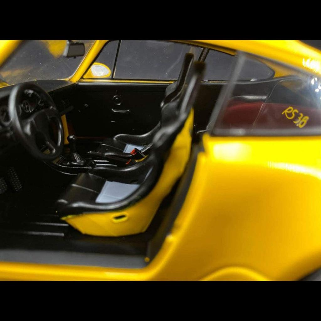 Solido Porsche 911 RS 1990 Yellow Porsche 911 RS Diecast Car 1/18 (964) 3.8 (964) 3.8 [Item]