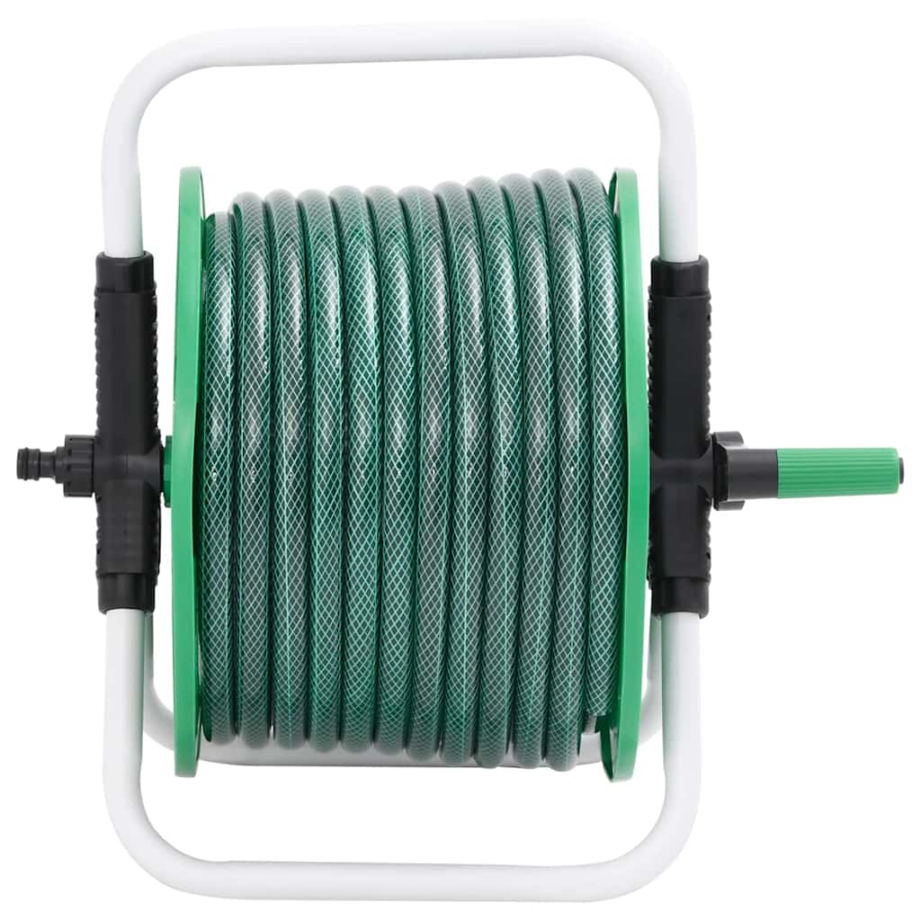 Freestanding Hose Reel with Hose Connection Set 0.75 20 m