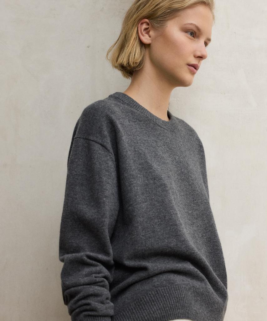 Ekoalpeu Women'S Grey Cosmos Sweater