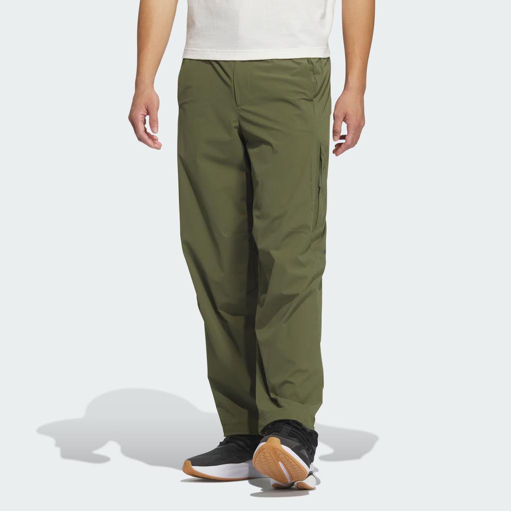 Adidas City Escape Parachute Joggers Men Pants Dark-Olive-Green JZ8417