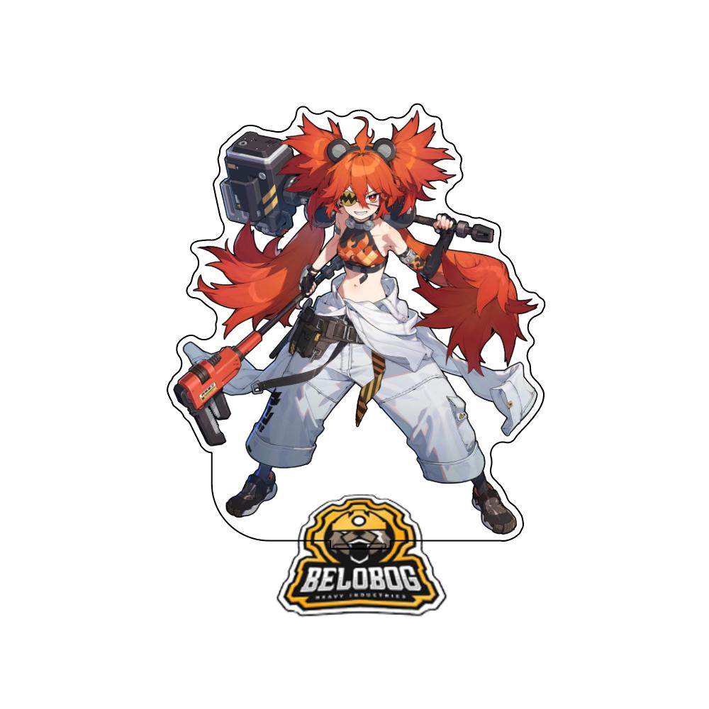 New Hot Game Zenless Zone Zero Vivian Hugo Vlad Jane Doe Von Lycaon Nicole Acrylic Stand Model Plate Desk Decor Collection