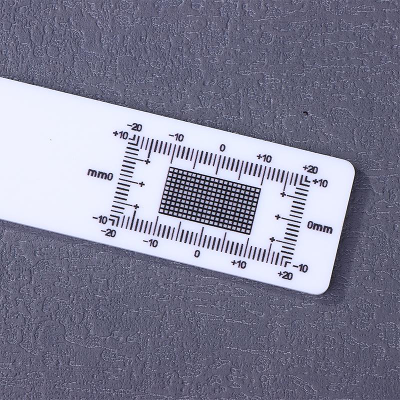 Clear Acrylic Crack Gauge Monitor Accurate Crack Monitoring Record Tool Crack Measuring Instrument For Monitoring Wall Cracks