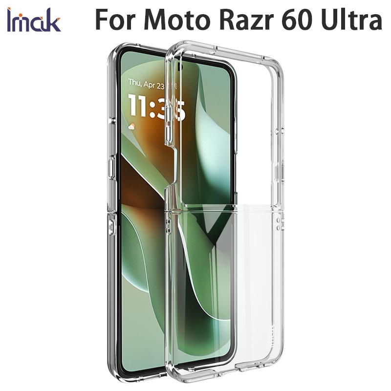 Für Moto Razr 60 Ultra Handyhülle IMAK Wings II Verschleißfestes Kristall Pro Case
