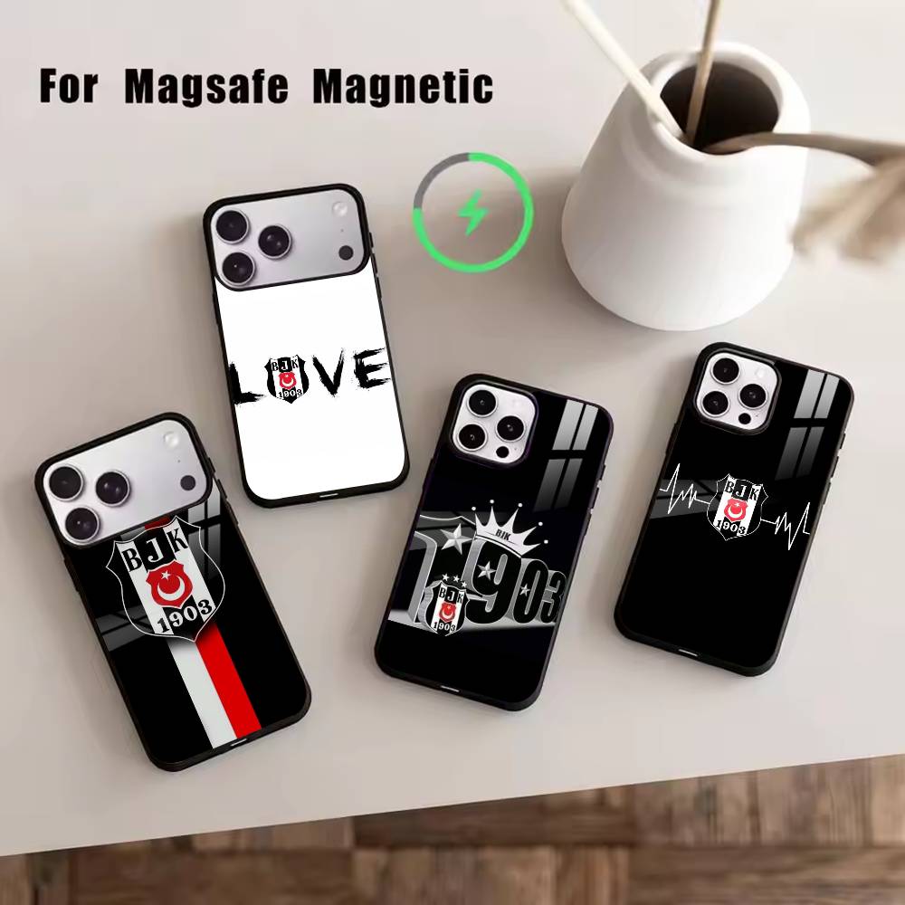 Fashion Besiktas BJK-1903 Phone Case For iPhone17,16,15,14,13,12,11 Plus,Pro Magnetic For Magsafe Wireless Charging