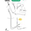 Clutch Cable Wire Clutch Line Pull Cable For Yamaha FZ6-N Naked FZ6 FZ6-S2 /ABS 2004-2009 -Replaces OE. 1B3-26335-00-00