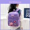 Cute Cartoon Themed Preschool Backpack For Kids Featuring Light Weight Design In Various Colors For Everyday Use