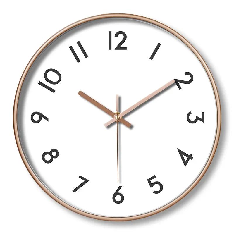 Simple Luxury Creative Modern Light Wall Clock Home Living Room Fashion Decoration Simple  Art Atmosphere Bedroom