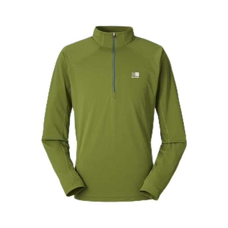 Karrimor Mountaineering Earth Green Fast-Dry Half-Zip Wear,