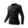 3mm Neoprene Wetsuit Top Diving Swimming Water Sports Men Women Black Anti-Slip Back Shoulder Reinforced Warmth