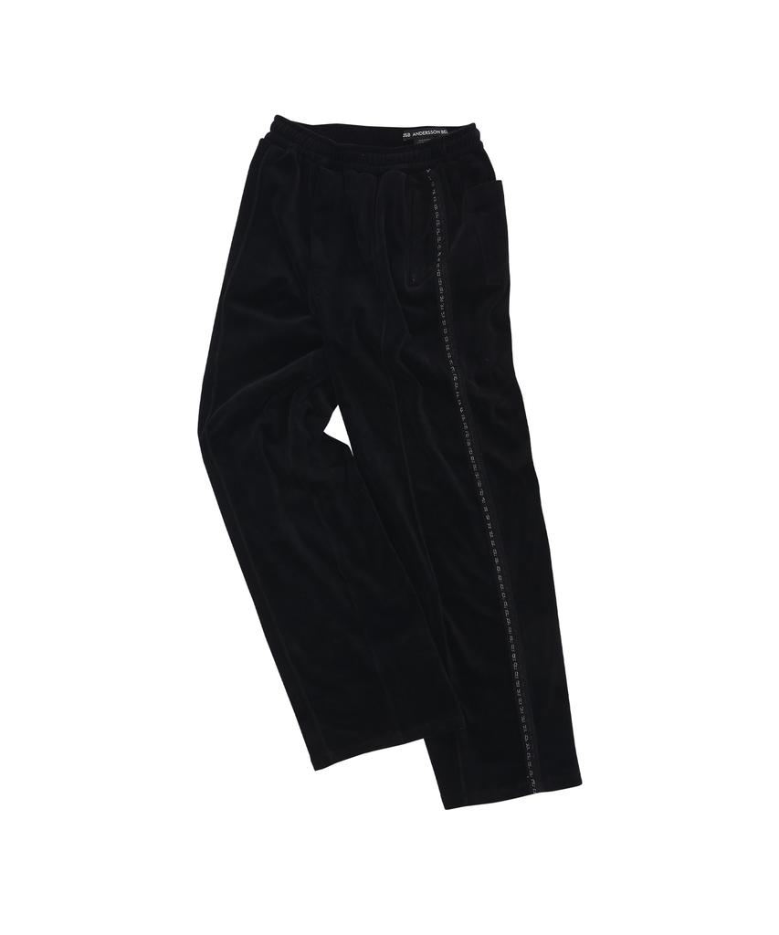 ADSB ANDERSSON BELL Unisex Velvet Track Pants Apa854U(Black)