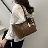 Large capacity bag new trendy niche casual tote bag simple shoulder bag handbag women