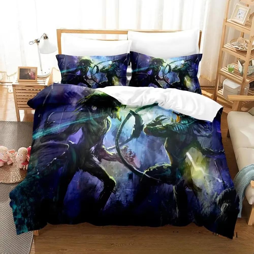 3D Print Movie The Predator Comfortable Duvet Quilt Cover Pillowcase Bedding Set Children Bedroom Decoration Home Textile