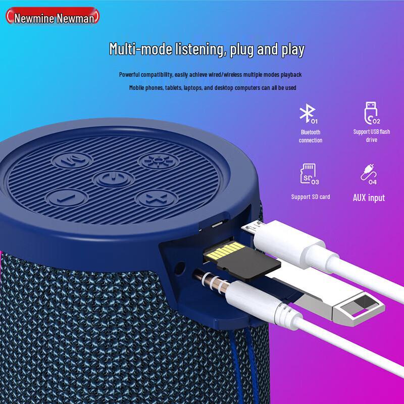 Newmine BT70 Portable Bluetooth Speaker