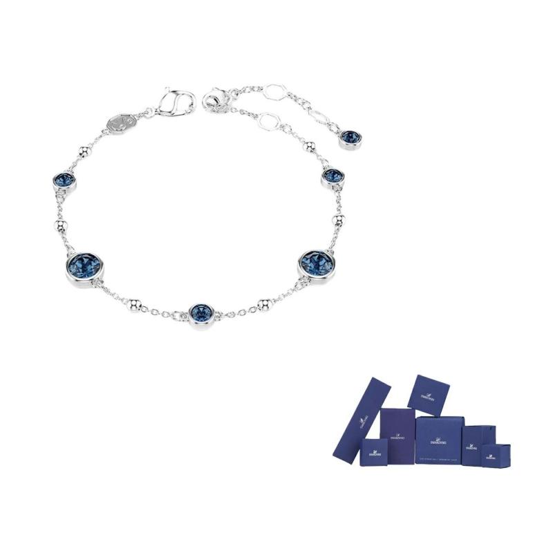 Swarovski Imber crystal-embellished beaded bracelet F-Original brand box