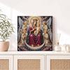 Pearl Painting 5D DIY Decorative Painting. Holy Mother and Angels Religious Art. Cute Birthday Gift. Handmade Craft Art Painting