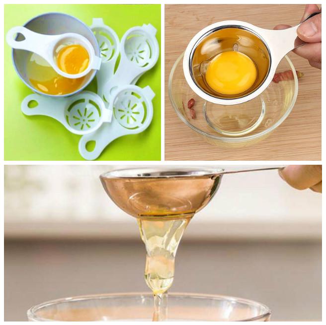 Egg Separator Egg Yolk Separator Creative Practical Egg Yolk Extractor For Kitchen Coffee Shop