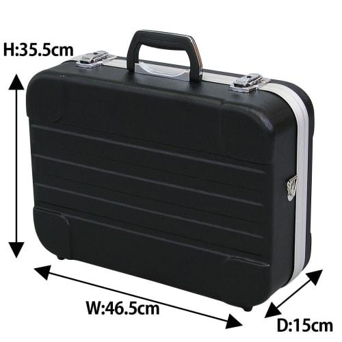 JEJ Astage ABS Strong Case Black W 46.5 x D 15 x H 35.5cm GT-R