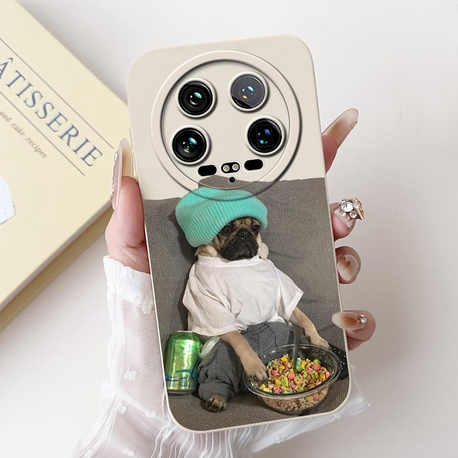For Xiaomi 14 Ultra Case Mi 13 Ultra Unique Cartoon Cover Shockproof Phone Case For Xiaomi 13 Ultra Mi 13Ultra 14Ultra Soft Bags