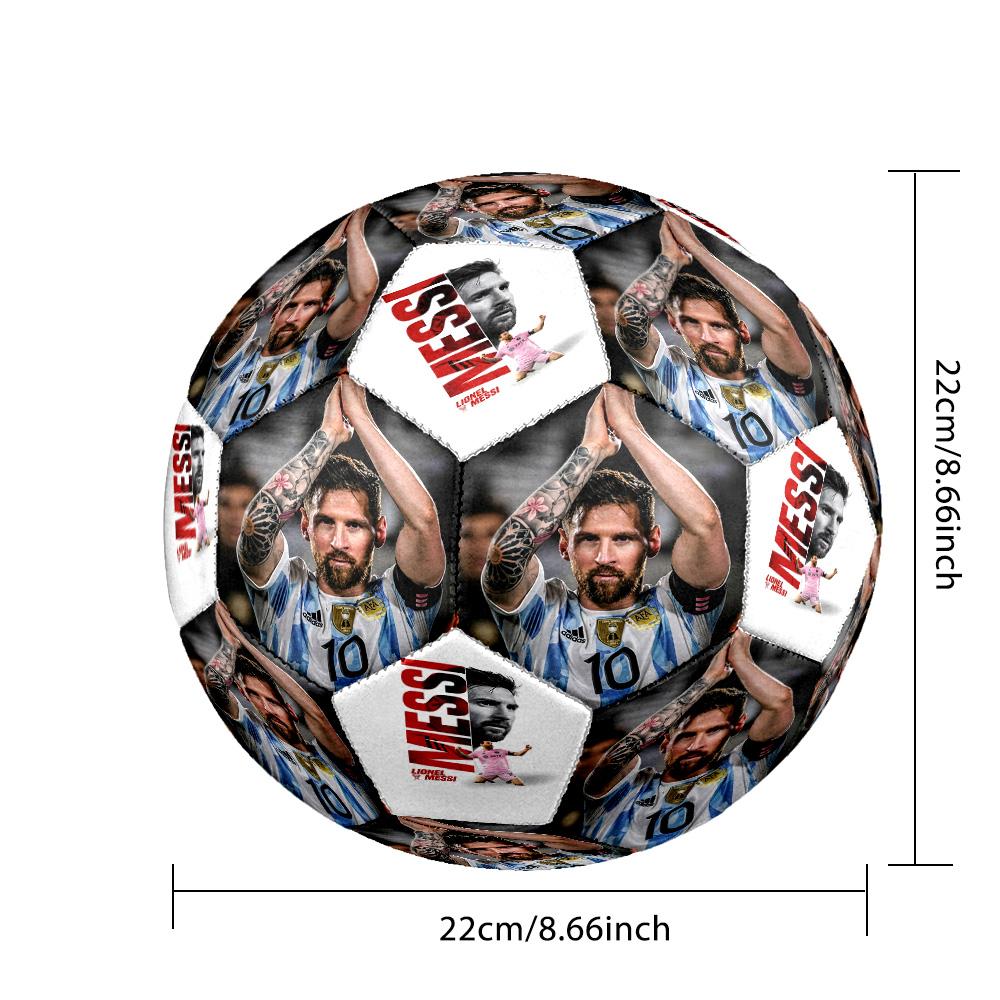 Messi 10 Number Argentina Soccer Champion Size 5 Soccer Ball Machinestitched Indooroutdoor Training And Matches Unique Gift For Soccer Lovers