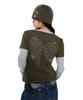 AAKAM Skull Beanie (Khaki)