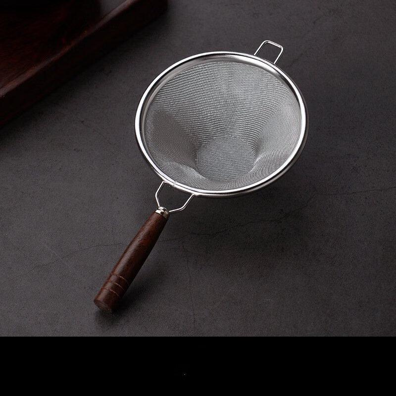 Jun Zhuang Wooden Handle Tea Infuser Set