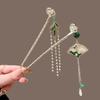 Ancient Hanfu Style Pearl Tassel Lily of the Valley Hairpin for Women