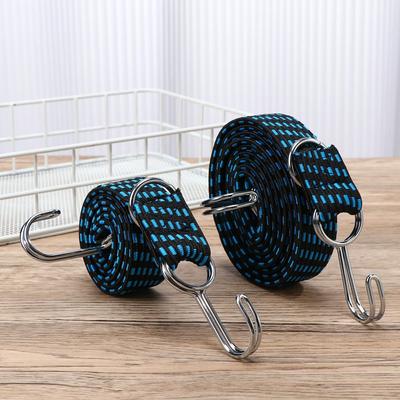Elastics Rubber Luggage Rope Cord Hooks Bikes Rope Tie Bicycle Luggage Roof Rack Strap Fixed Band Hook Bicycle Motorcycle