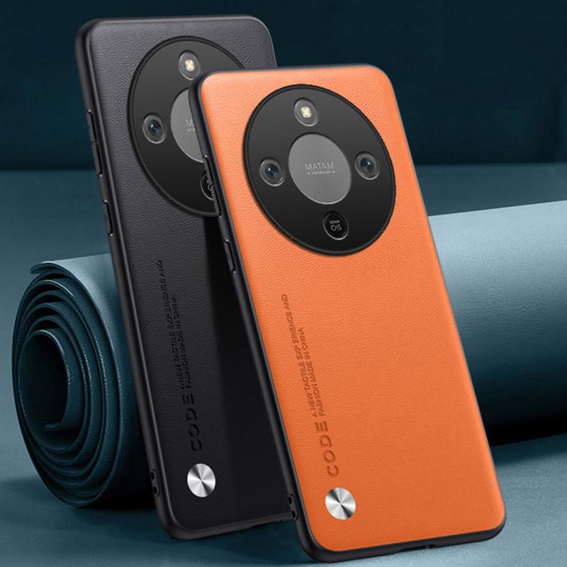 Luxury PU Leather Case For Honor X9D HonorX9D Back Cover TPU Silicone Shockproof Protection Phone Case For Honor X70 5G HonorX70