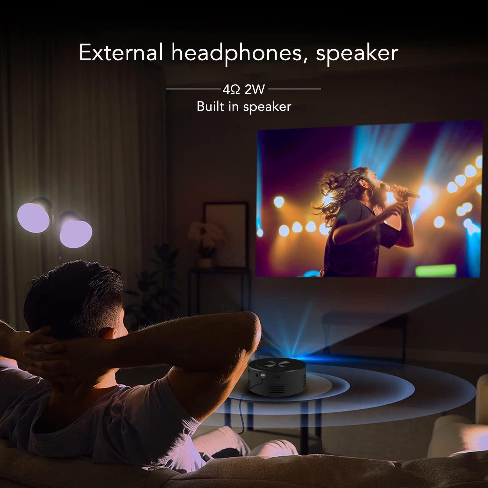 Proiettore Portatile Home HD 1080P LED Mini Proiettore Micro Proiettore Home Meeting Theater Acquista In Modo Economico - Spedizione Gratuita, Recensioni Reali Con Foto