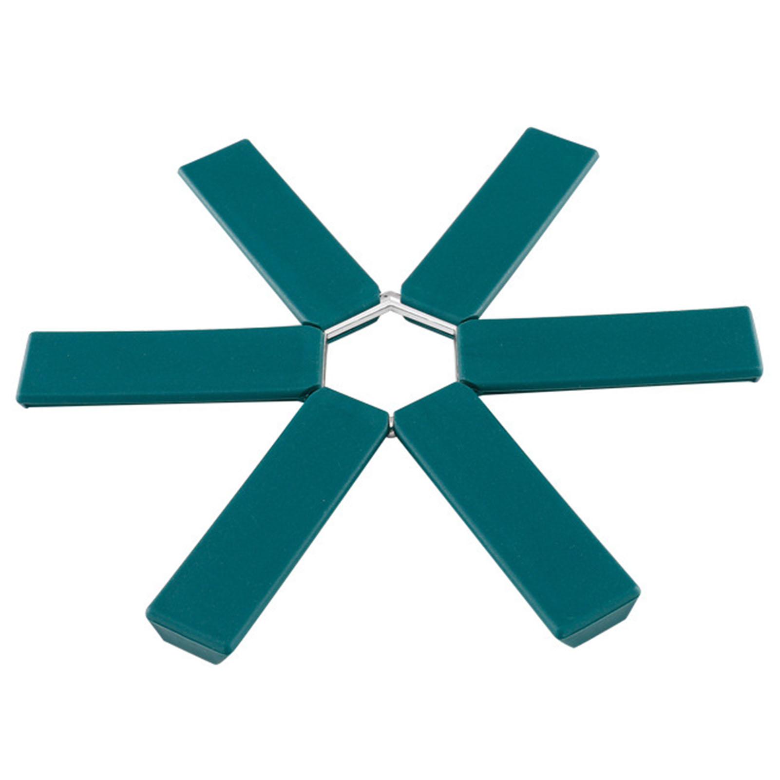 

Коврики для кухонного стола, термостойкие, складные, нескользящие, коврики для украшения обеденного стола, подставки под тарелки, силиконовые аксессуары 19x19cm&Polygon