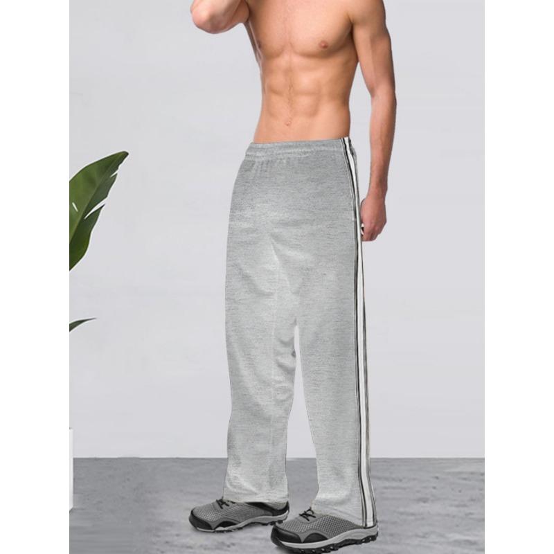 

Весенне-летние повседневные спортивные фитнес-брюки для бега, мужские брюки XXXL светло-серый