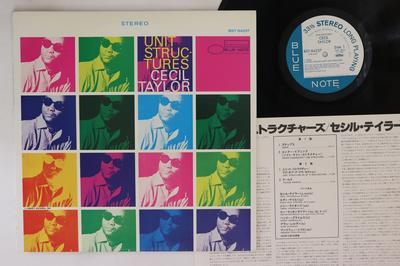 LP Record CECIL TAYLOR  Unit Structures BST84237GXK814 BLUE NOTE 1980 Japan Jazz Used