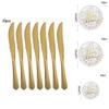 Stylish Gold Polka Dot Stamping Happy Birthday Party Decor Supplies Disposable Tableware Essentials
