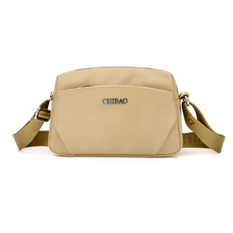 Sac bandoulière léger imperméable en nylon pour femme Chibao - Design décontracté, polyvalent et simple