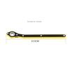 More Effortless 2Tons Foldable Car Jack Hand-operated Horizontal Type 2 Tons Car Jack Car Tire Repair Tool