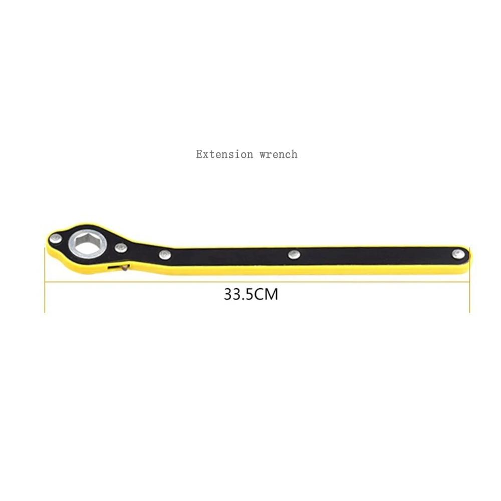 More Effortless 2Tons Foldable Car Jack Hand-operated Horizontal Type 2 Tons Car Jack Car Tire Repair Tool