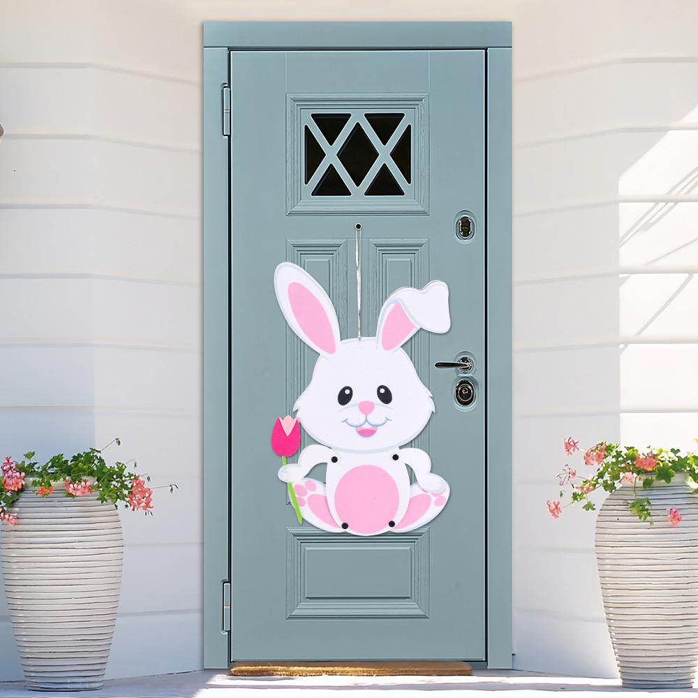 Whimsical And Charming Easter Bunny Hanging Decoration For Joyful Celebrations