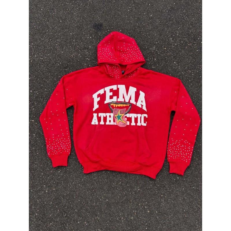 Mens Gothic Hip Hop Hoodie Loose Fit Printed Streetwear Sweatshirt Teens