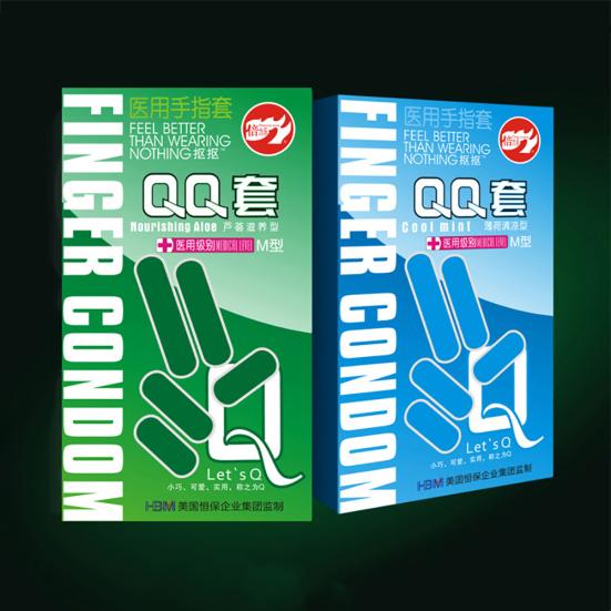 10Pcs Latex Finger Sleeve Condoms Ultra Ribbed Extra Lubricated Sex Products