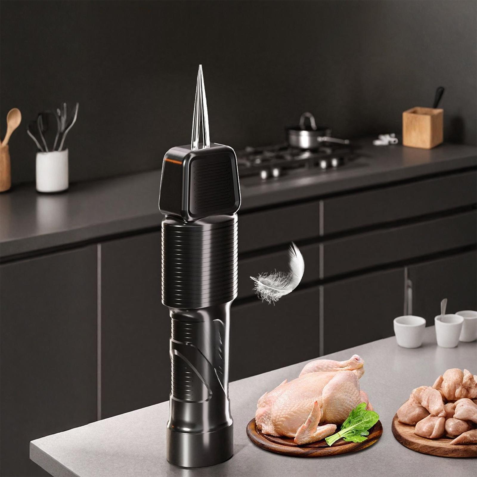 Rechargeable Electric Poultry Feather Plucking Device Waterproof Handheld Chicken Feather Remover for Ducks Geese & Turkeys China Mainland