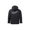 Li Ning Sports Trend Series Multi Pocket Warm Hooded Down Jacket Winter Men Jacket Black AYMS265-1