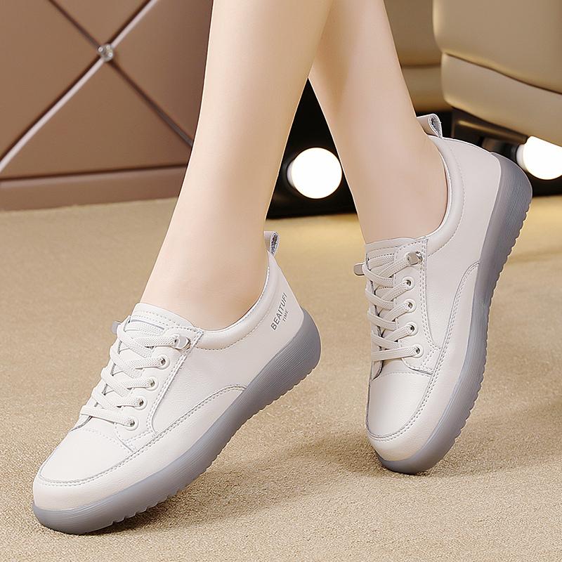 New spring soft-soled beef tendon single shoes flat-soled casual