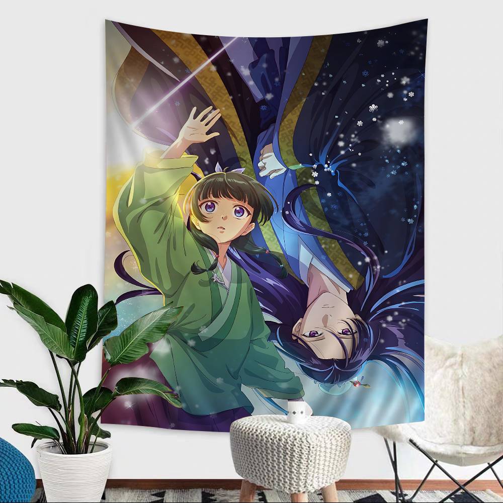 

The AApothecary DDiaries Maomao Cartoon Tapestry Art Science Fiction Room Home Decor Art Home Decor 74x94cm(29x37in)