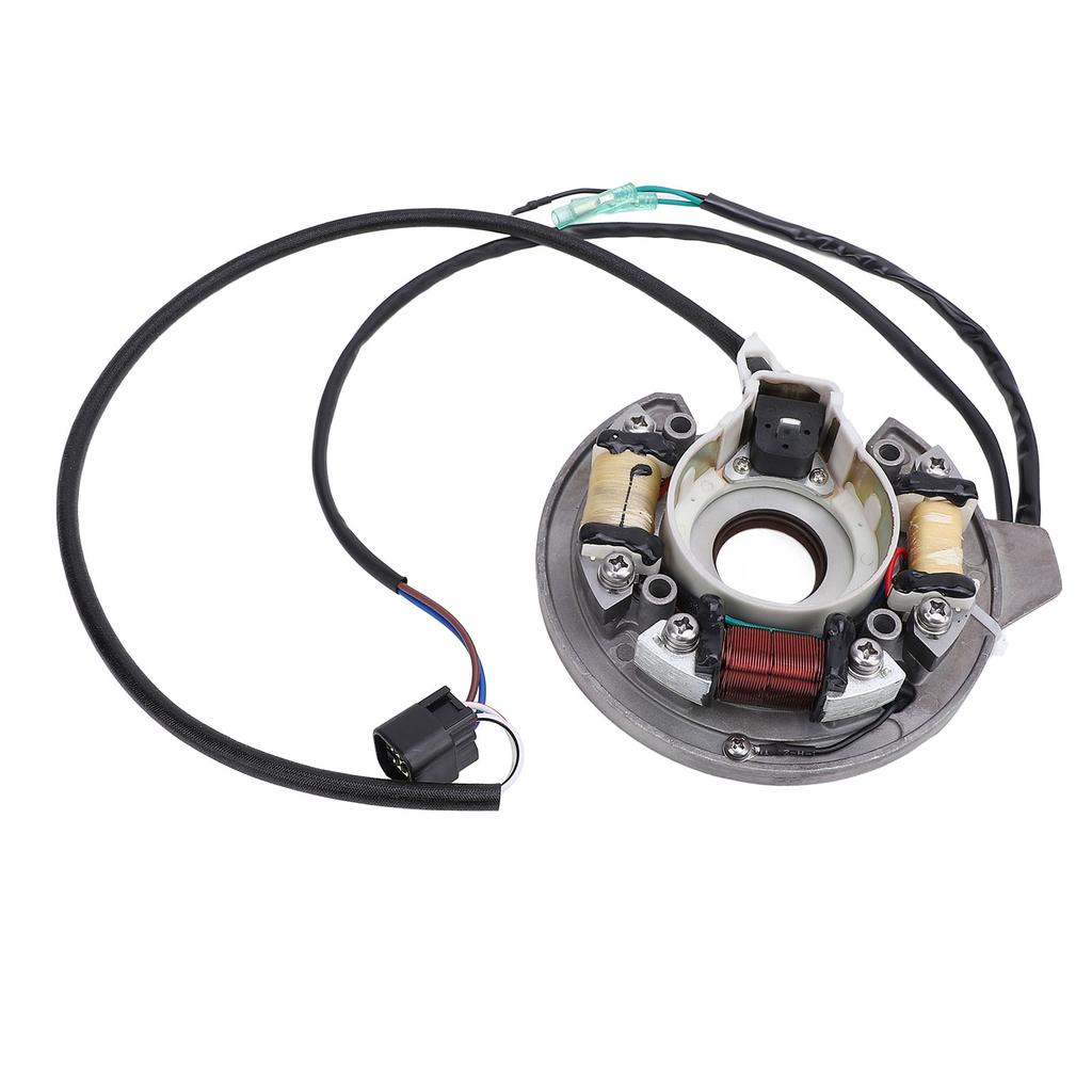 Outboard Magneto Stator Coil 66T 85560 01 Aluminum Iron Stable Performance Ignition Magneto Stator for 2 Stroke 40HP