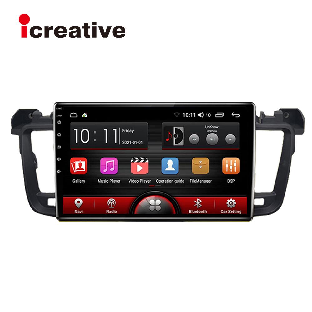 2Din Für Peugeot 508 2011-2018 Android Auto Stereo Radio Multimedia Video Player Navigation GPS Head Unit 1 + 16GB